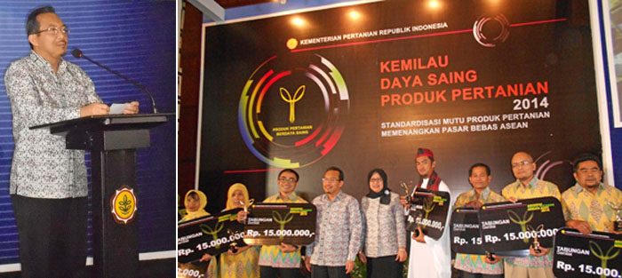 Suswono: Produk Pertanian RI Harus Penuhi Standar Internasional